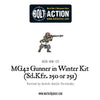 Bolt Action German MG42 Gunner in Winter kit (Sd.Kfz 250 or 251) New - Tistaminis