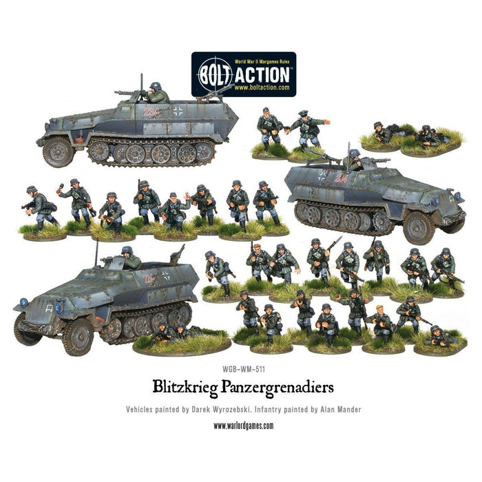 Bolt Action Blitzkrieg Panzergrenadiers New - Tistaminis