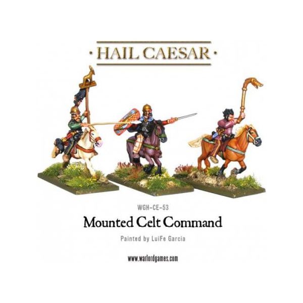 Hail Caesar Ancient Celts Mounted Celt Command