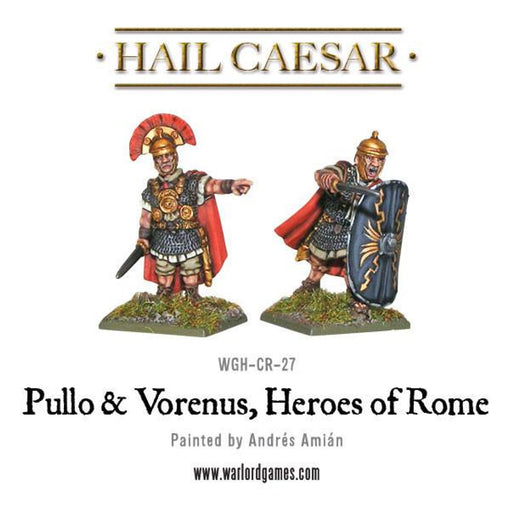 Hail Caesar Roman Caesarians Pullo And Vorenus, Heroes Of Rome - Tistaminis