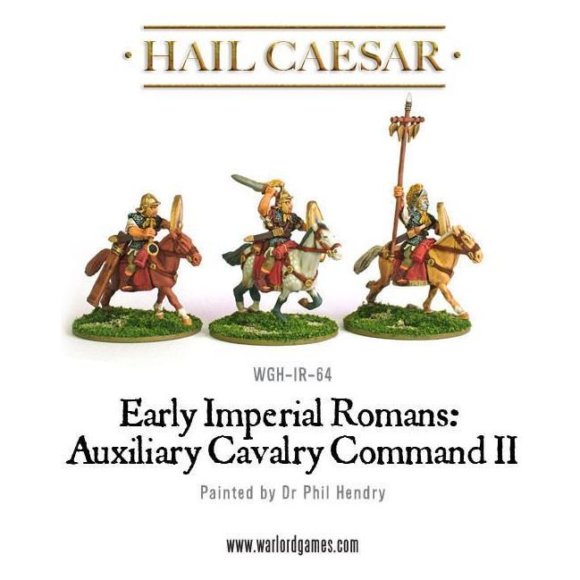 Hail Caesar Roman Auxiliary Cavalry Command Pack II