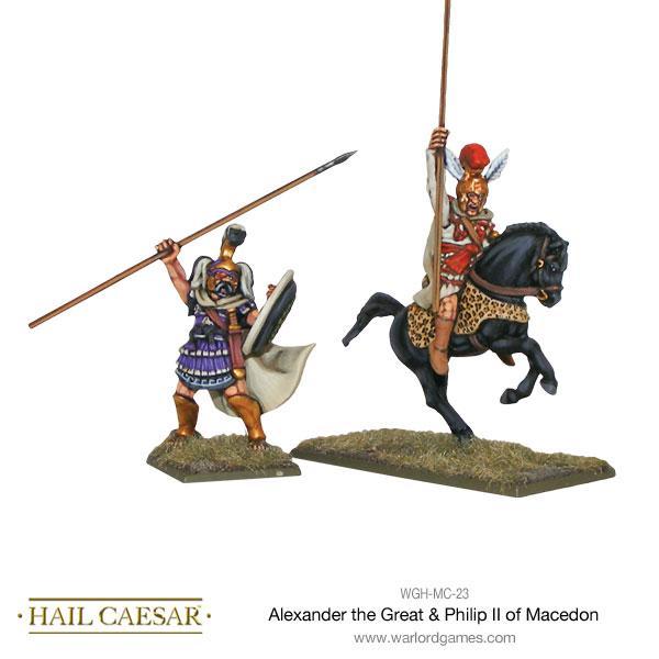 Hail Caesar Alexander The Great & Philip II Of Macedon - Tistaminis