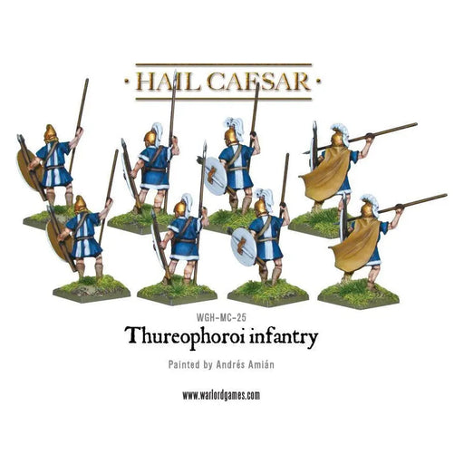 Hail Caesar Greeks Thureophoroi Infantry - Tistaminis