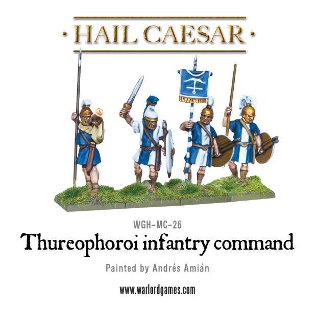 Hail Caesar Greeks Thureophoroi Infantry Command - Tistaminis