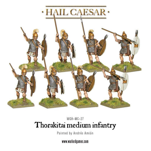 Hail Caesar Greeks Thorakitai Medium Infantry - Tistaminis