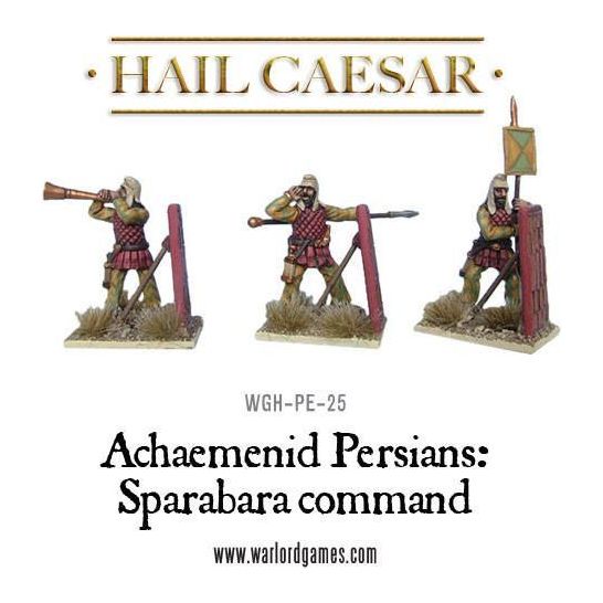 Hail Caesar Persian Sparabara Command - Tistaminis