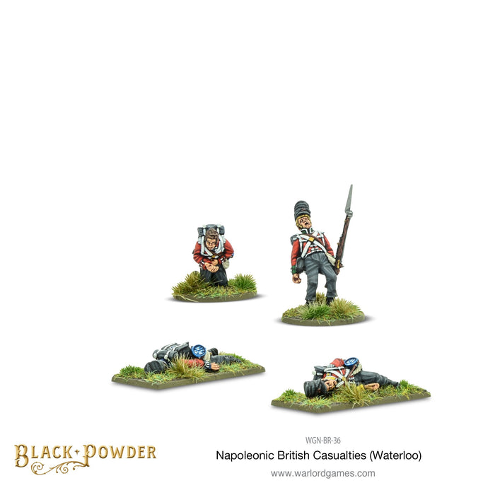 Black Powder Napoleonic British Casualties (Waterloo) New