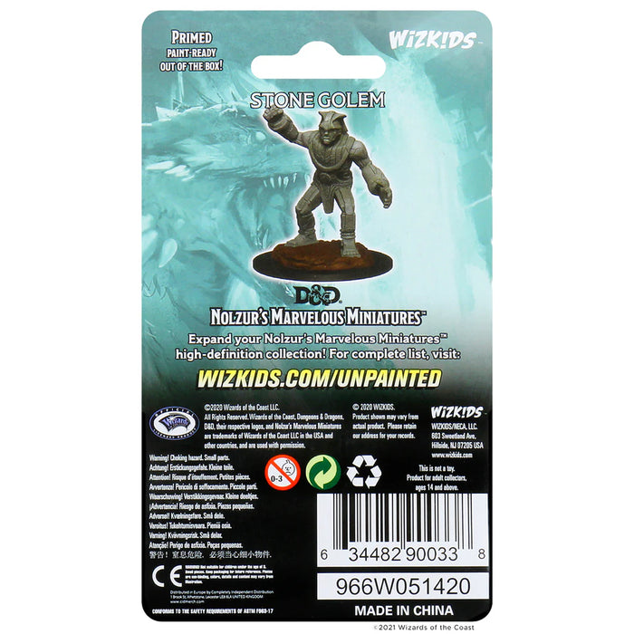 Dungeons and Dragons Nolzur's Marvelous Miniatures: Stone Golem