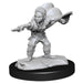 Pathfinder Deep Cuts Unpainted Miniatures: Wave 14: Halfling Wizard Male New - Tistaminis