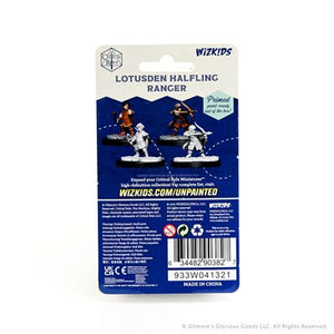 Critical Role Unpainted Miniatures Wave 1: Lotusden Halfling Ranger Male New - Tistaminis