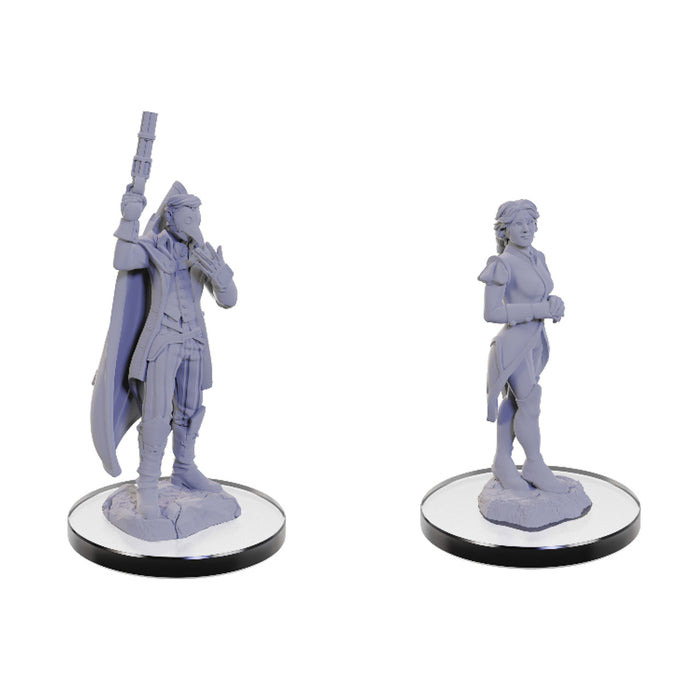 Critical Role Unpainted Miniatures: Wave 5: Percival & Cassandra de Rolo New - Tistaminis