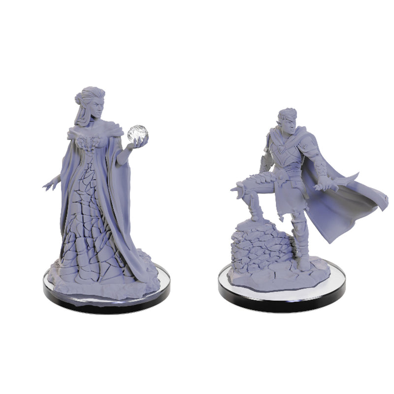 Critical Role Unpainted Miniatures: Wave 5: Xhorhasian Mage & Xhorhasian Prowler New - Tistaminis