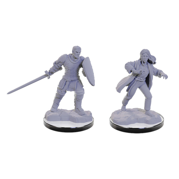 Dungeons & Dragons Nolzur's Marvelous Miniatures: Wave 22: Reborn Paladin & Reborn Warlock New - Tistaminis