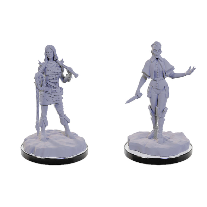 Dungeons & Dragons Pathfinder Deep Cuts Miniatures: Wave 22: Urdefhan Lasher & Death Scout New - Tistaminis