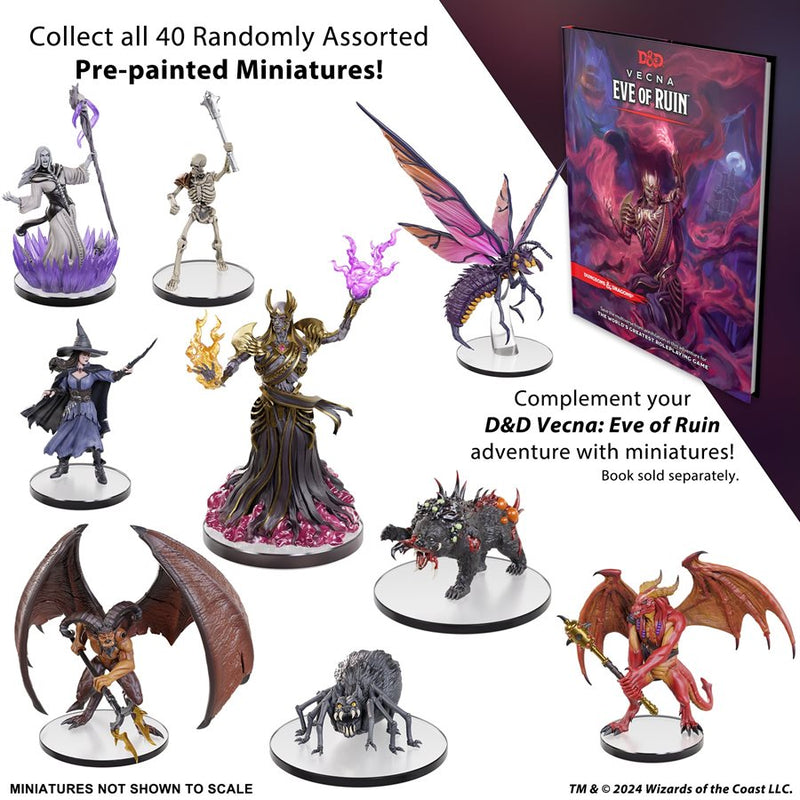 Dungeons and Dragons Icons of the Realms: Vecna: Eve of Ruin Blind Box Aug 2024. Pre-Order - Tistaminis