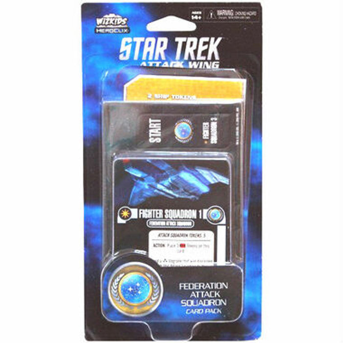 STAR TREK ATTACK WING Wv11 FEDERATION SQUADRON