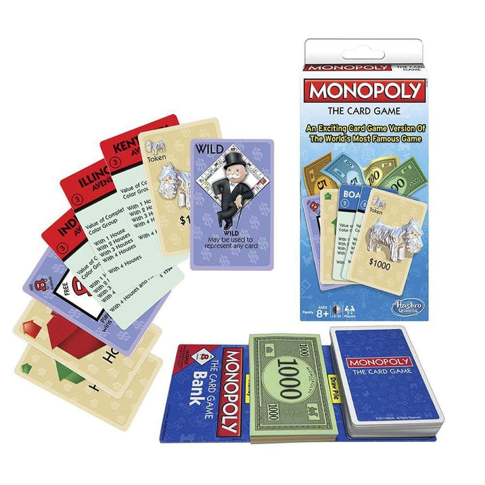 MONOPOLY THE CARD GAME - Tistaminis