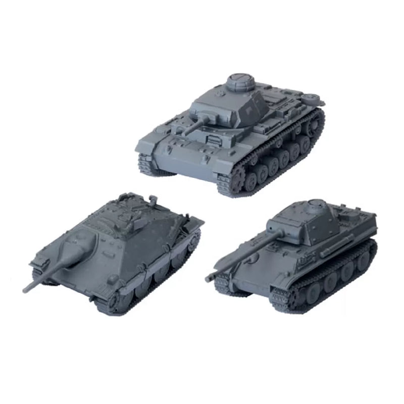 World of Tanks German Tank Platoon (Panzer III J, Panther,Jagdpanzer 38t) New - Tistaminis