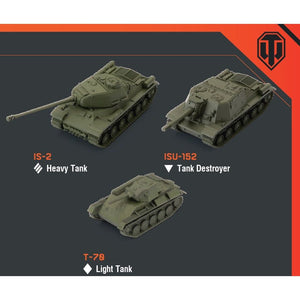 World of Tanks U.S.S.R. Tank Platoon (T-70, IS-2, ISU-152) New - Tistaminis
