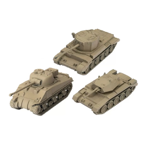 World of Tanks U.K. Tank Platoon (Crusader, Sherman VC Firefly,Challenger) New - Tistaminis