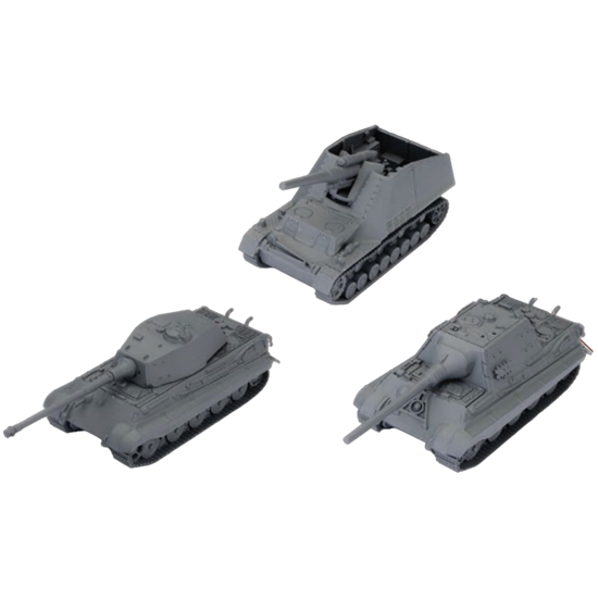 World of Tanks German Tank Platoon (Tiger II, Hummel, Jagdtiger) New - Tistaminis