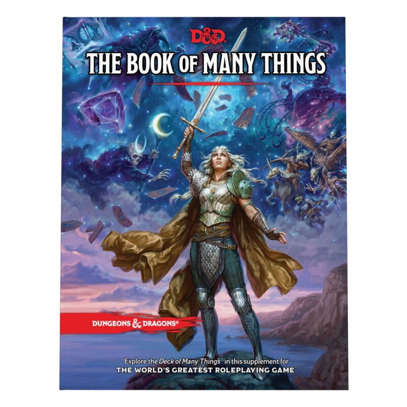 Dungeons and Dragons The Deck of Many Things Book Nov-14 Pre-Order - Tistaminis