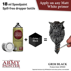 Army Painter Speedpaint Grim Black New - Tistaminis