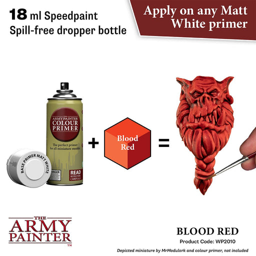 Army Painter Speedpaint Blood Red New - Tistaminis