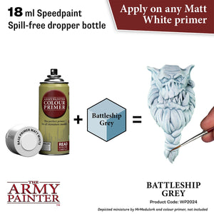 Army Painter SPEEDPAINT BATTLESHIP GREY New - Tistaminis