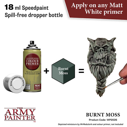 Army Painter SPEEDPAINT BURNT MOSS New - Tistaminis