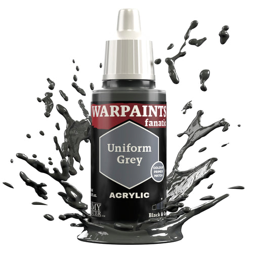 ARMY PAINTER FANATIC ACRYLIC UNIFORM GREY New - Tistaminis