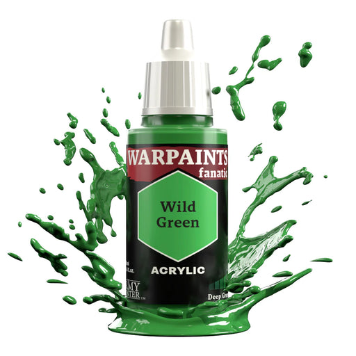 ARMY PAINTER FANATIC ACRYLIC WILD GREEN - Tistaminis