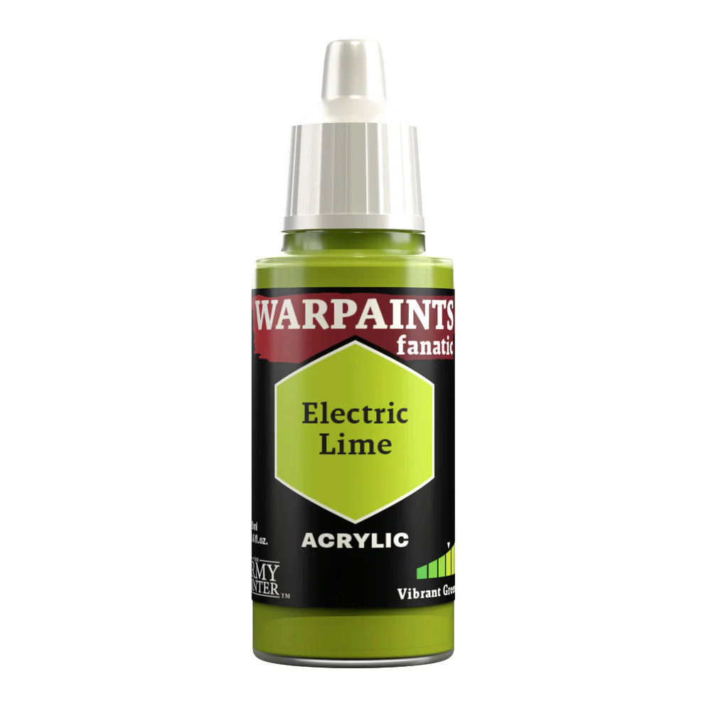 ARMY PAINTER FANATIC ACRYLIC ELECTRIC LIME - Tistaminis