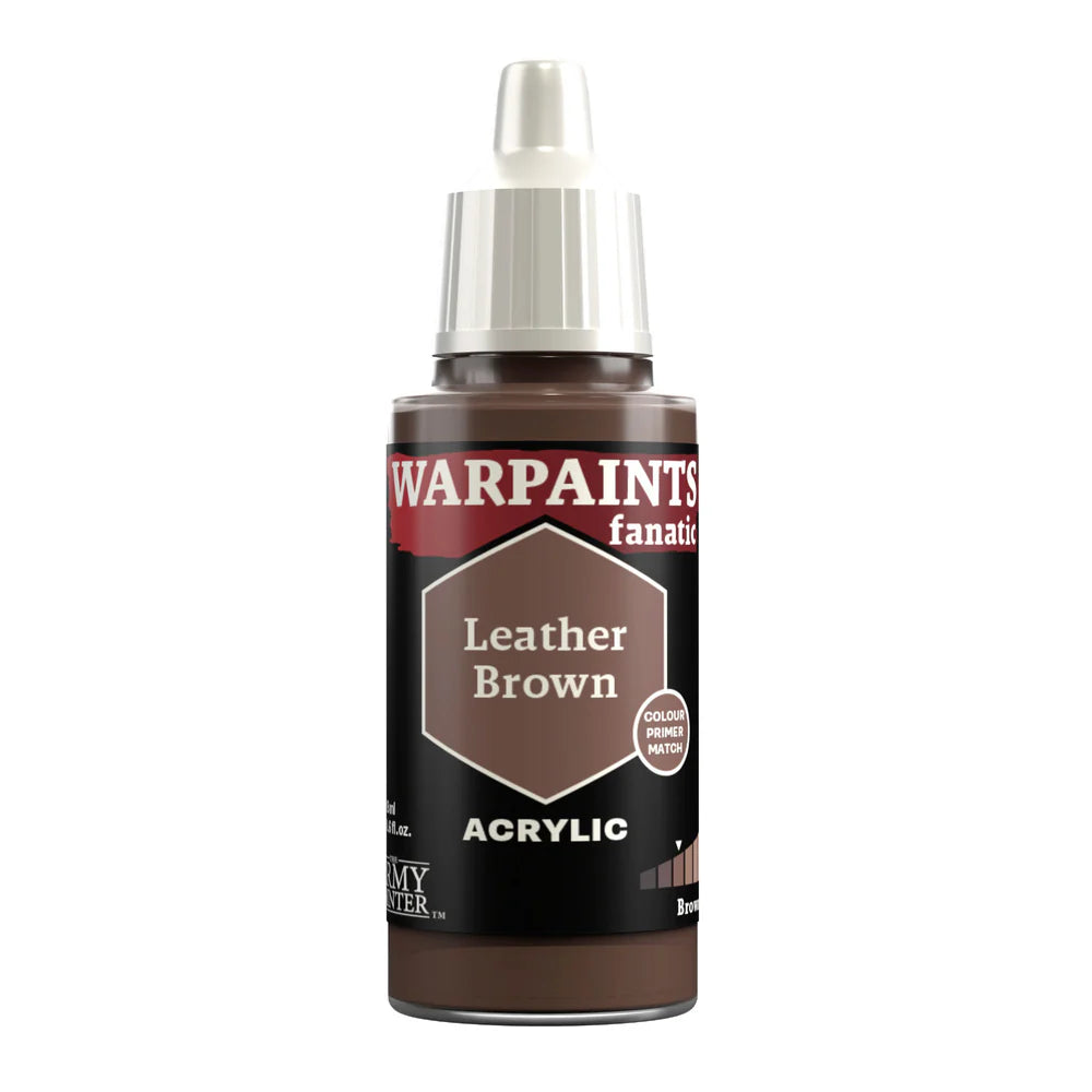 ARMY PAINTER FANATIC ACRYLIC LEATHER BROWN - Tistaminis
