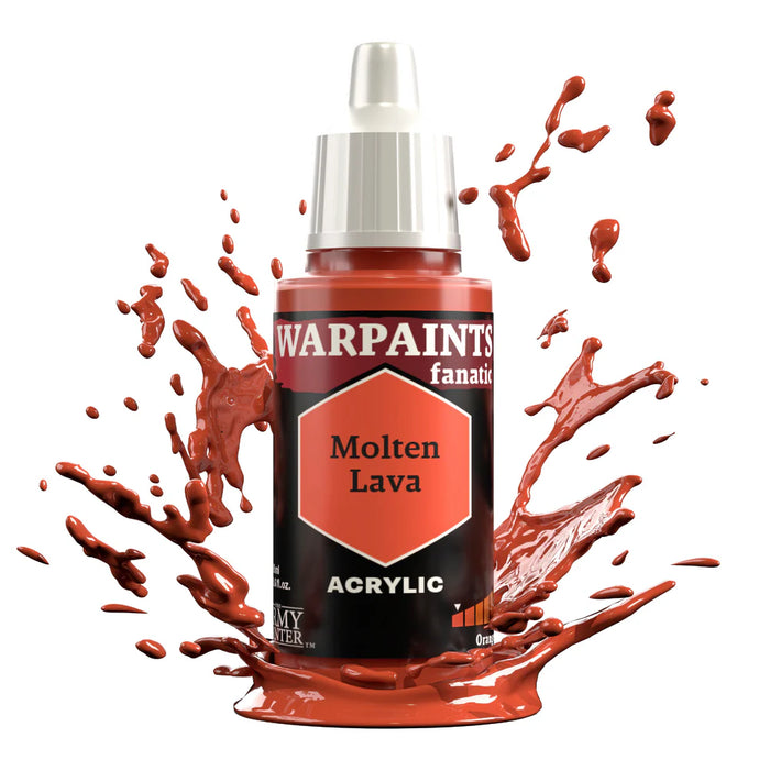 ARMY PAINTER FANATIC ACRYLIC MOLTEN LAVA - Tistaminis