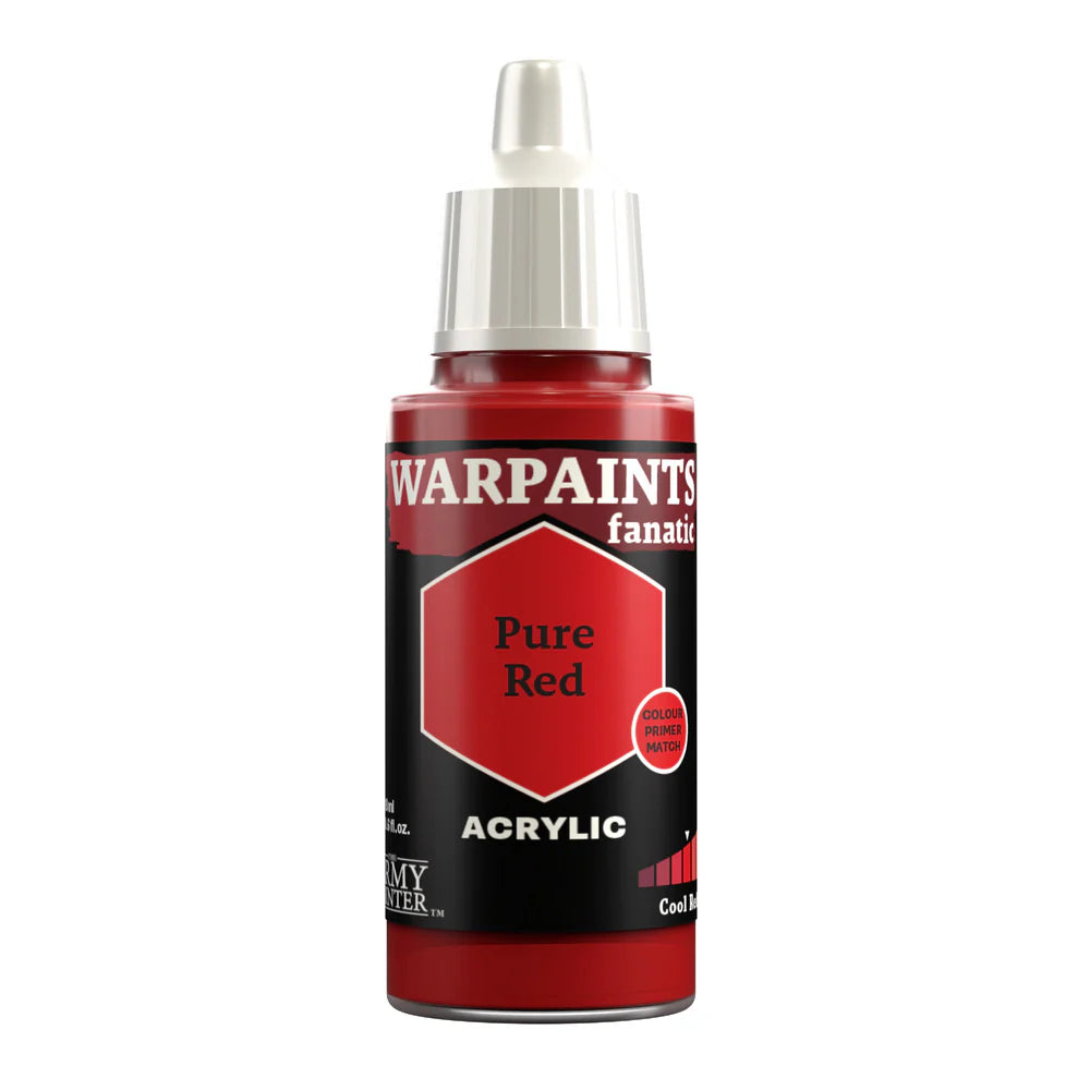 ARMY PAINTER FANATIC ACRYLIC PURE RED - Tistaminis