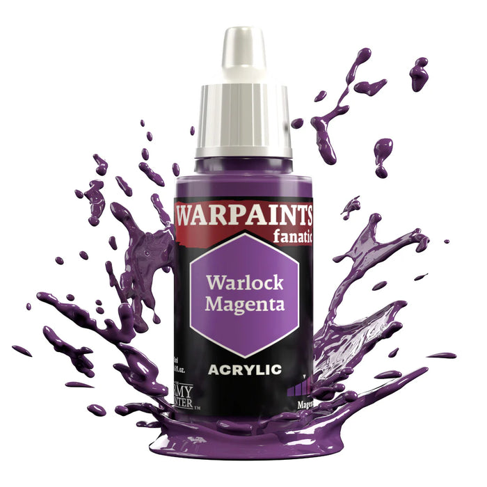 ARMY PAINTER FANATIC ACRYLIC WARLOCK MAGENTA - Tistaminis