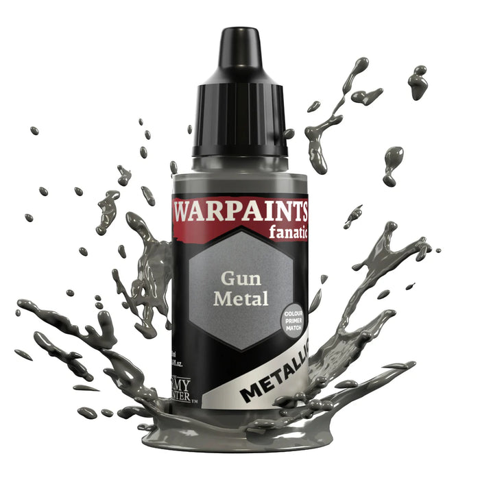 ARMY PAINTER FANATIC METALLICS GUN METAL - Tistaminis