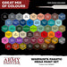 Army Painter WARPAINTS: FANATIC MEGA PAINT SET Q1 2024 Pre-Order - Tistaminis