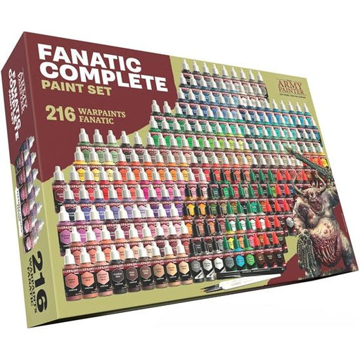 Army Painter WARPAINTS: FANATIC COMPLETE PAINT SET Q1 2024 Pre-Order - Tistaminis