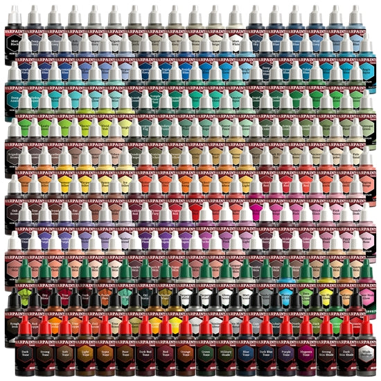 Army Painter WARPAINTS: FANATIC COMPLETE PAINT SET Q1 2024 Pre-Order - Tistaminis