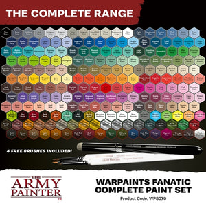 Army Painter WARPAINTS: FANATIC COMPLETE PAINT SET Q1 2024 Pre-Order - Tistaminis