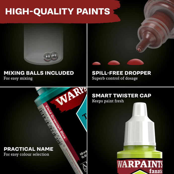 ARMY PAINTER WARPAINTS: FANATIC MOST WANTED PAINT SET