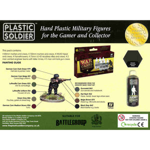 Plastic Soldier Company 15mm GERMAN FALLSHIRMJAEGER HEAVY WEAPONS New - Tistaminis