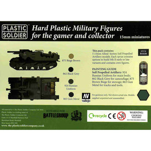 Plastic Soldier Company 15mm SEXTON SELF PROPELLED GUN New - Tistaminis