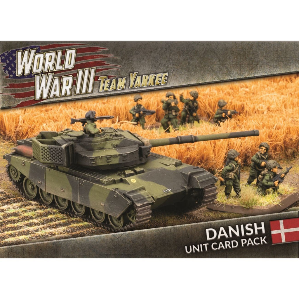 Team Yankee Danish Unit Cards (28x Cards) July 29th Pre-Order - Tistaminis