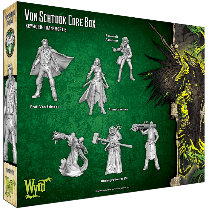 Malifaux Resurrectionist Von Schtook Core Box New