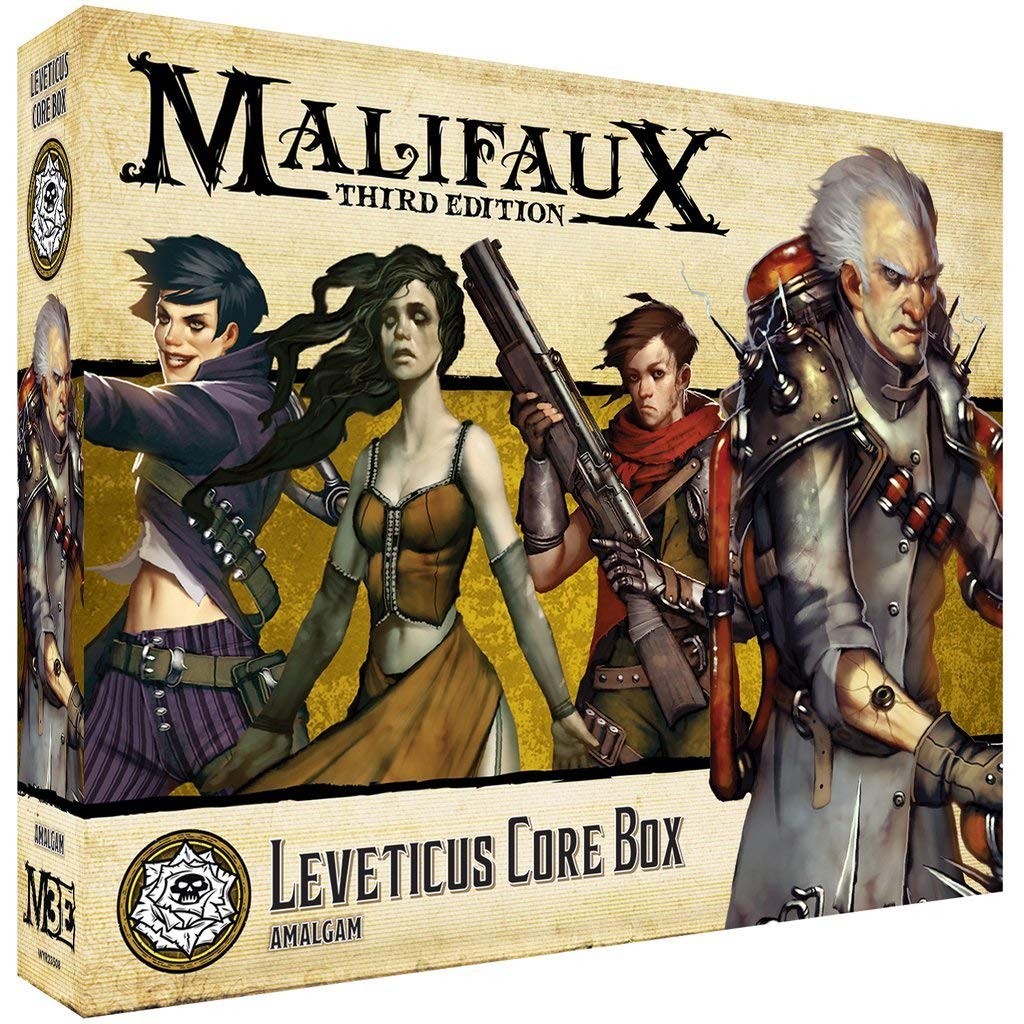 Malifaux Outcasts Leveticus Core Box New - Tistaminis