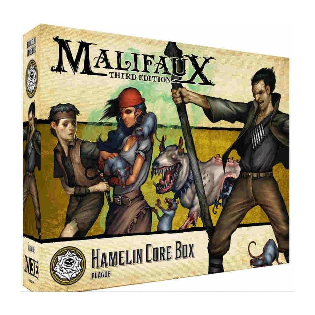 Malifaux Outcasts Hamelin Core Box New - Tistaminis