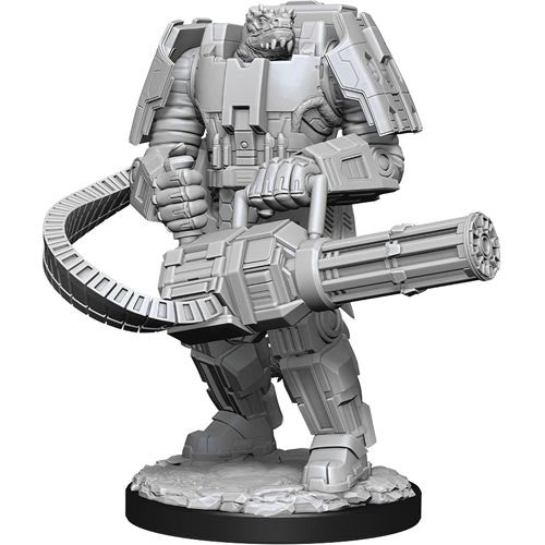 STARFINDER UNPAINTED MINIS WV15 VESK SOLDIER New - Tistaminis